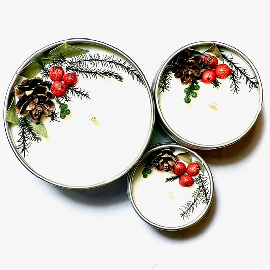 "Winter Walk" Soy Candle: 8 oz.