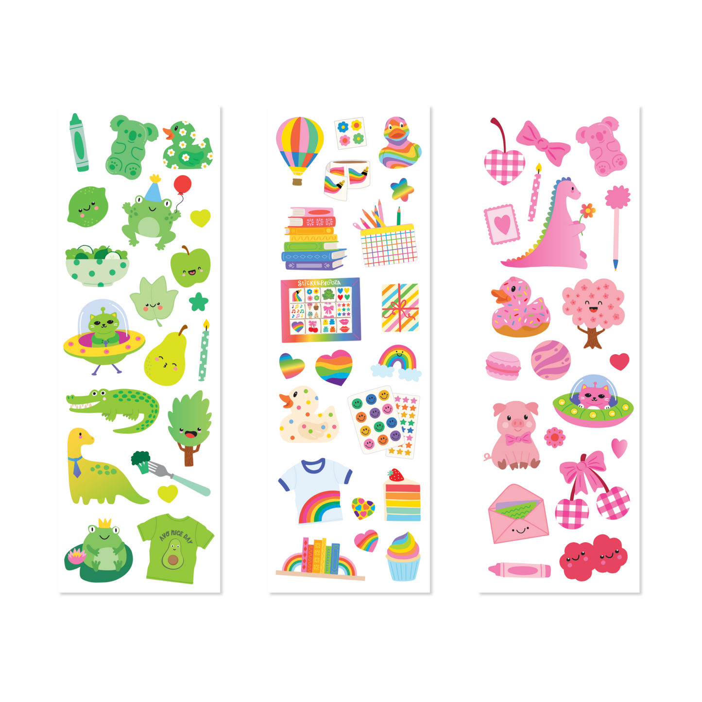 Sticker Roll Case Sticker Roll Box: On a Rainbow Roll Edition – The Paper Canopy
