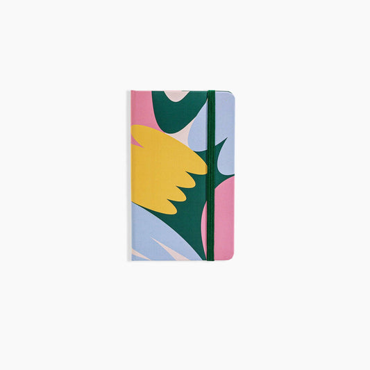 Pattern Hardcover Notebook: Flora