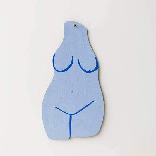 Periwinkle Body Wall Charm