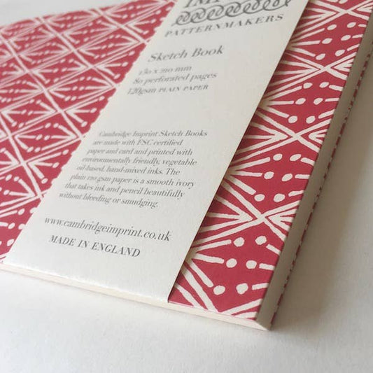 Softback Sketchbook Selvedge Madder