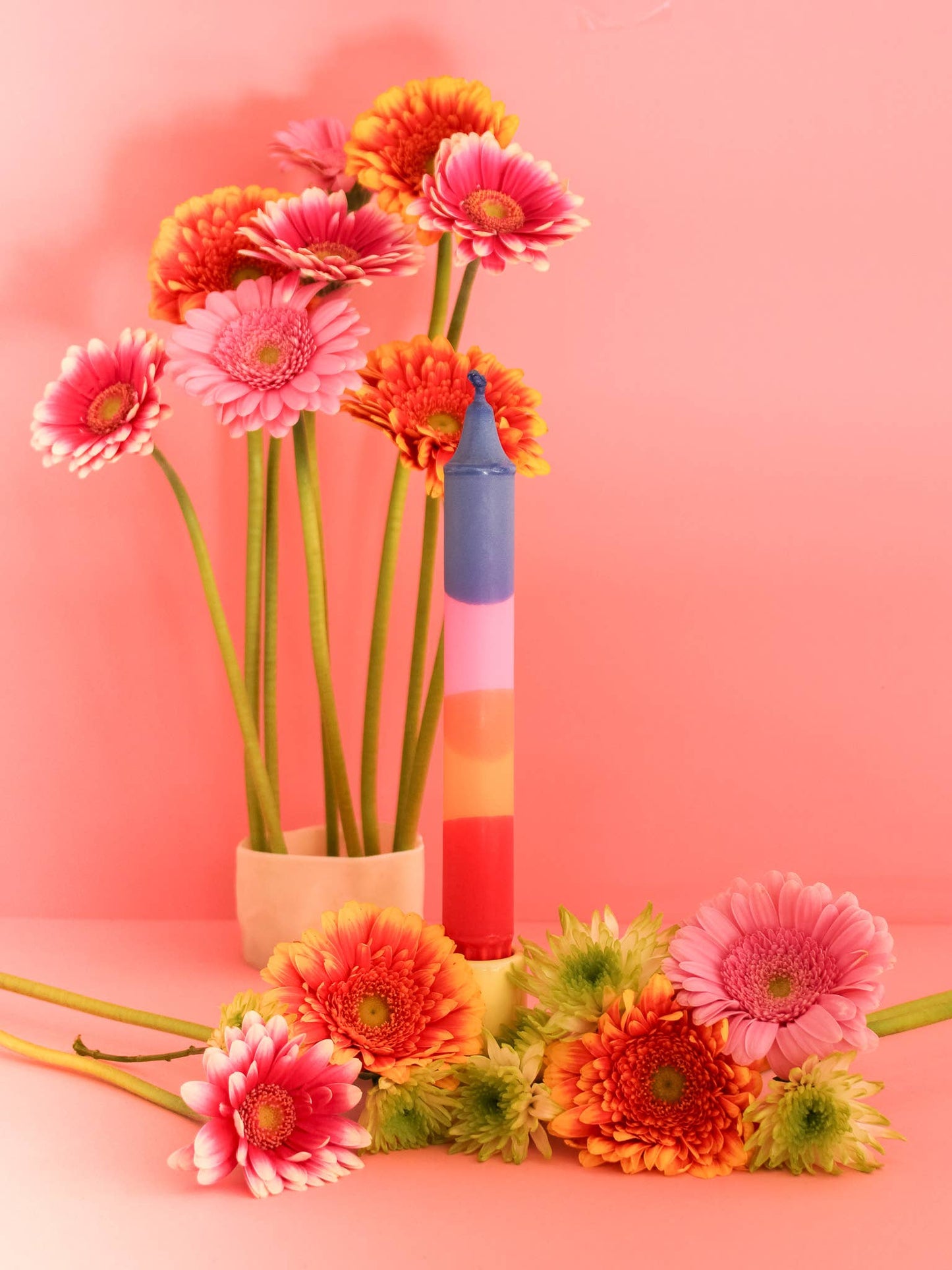 Taper candle- Summer Party / Sunrise Glow