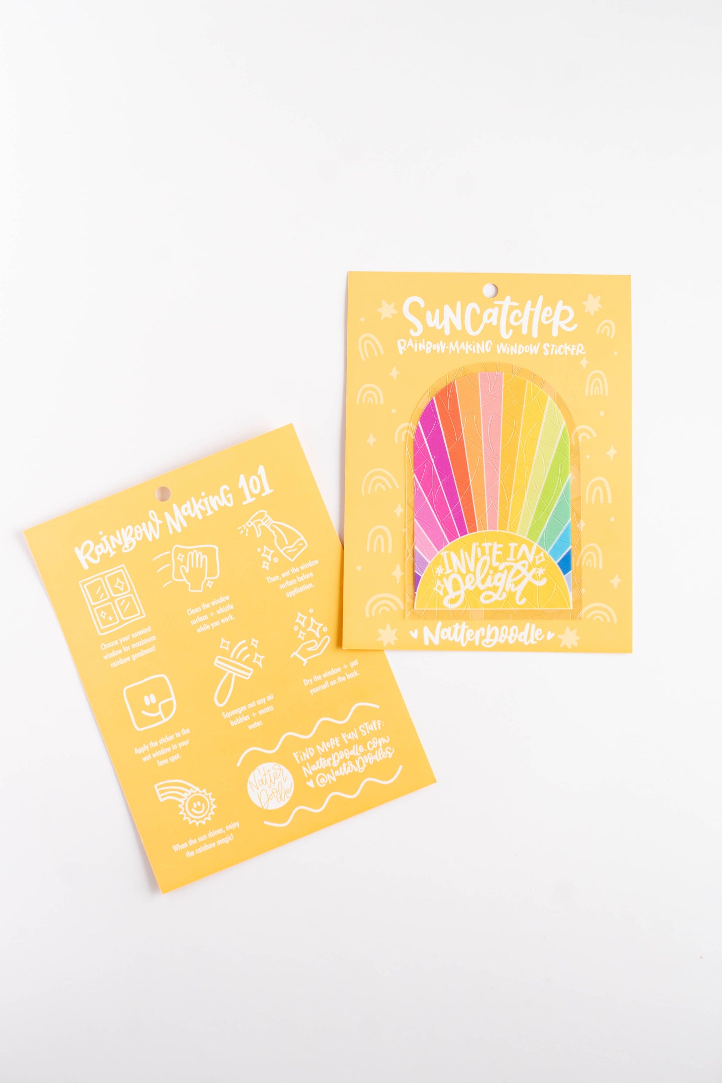 Invite In Delight Suncatcher Prismatic Rainbow Window Decor