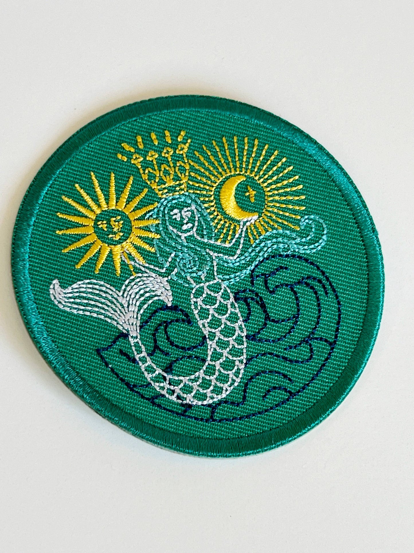Mermaid Embroidered Sticker Patch