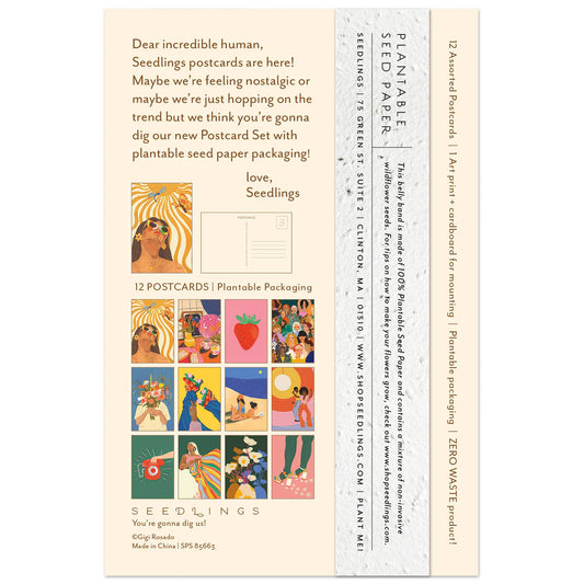 Daydreamer Seedlings Postcard Set