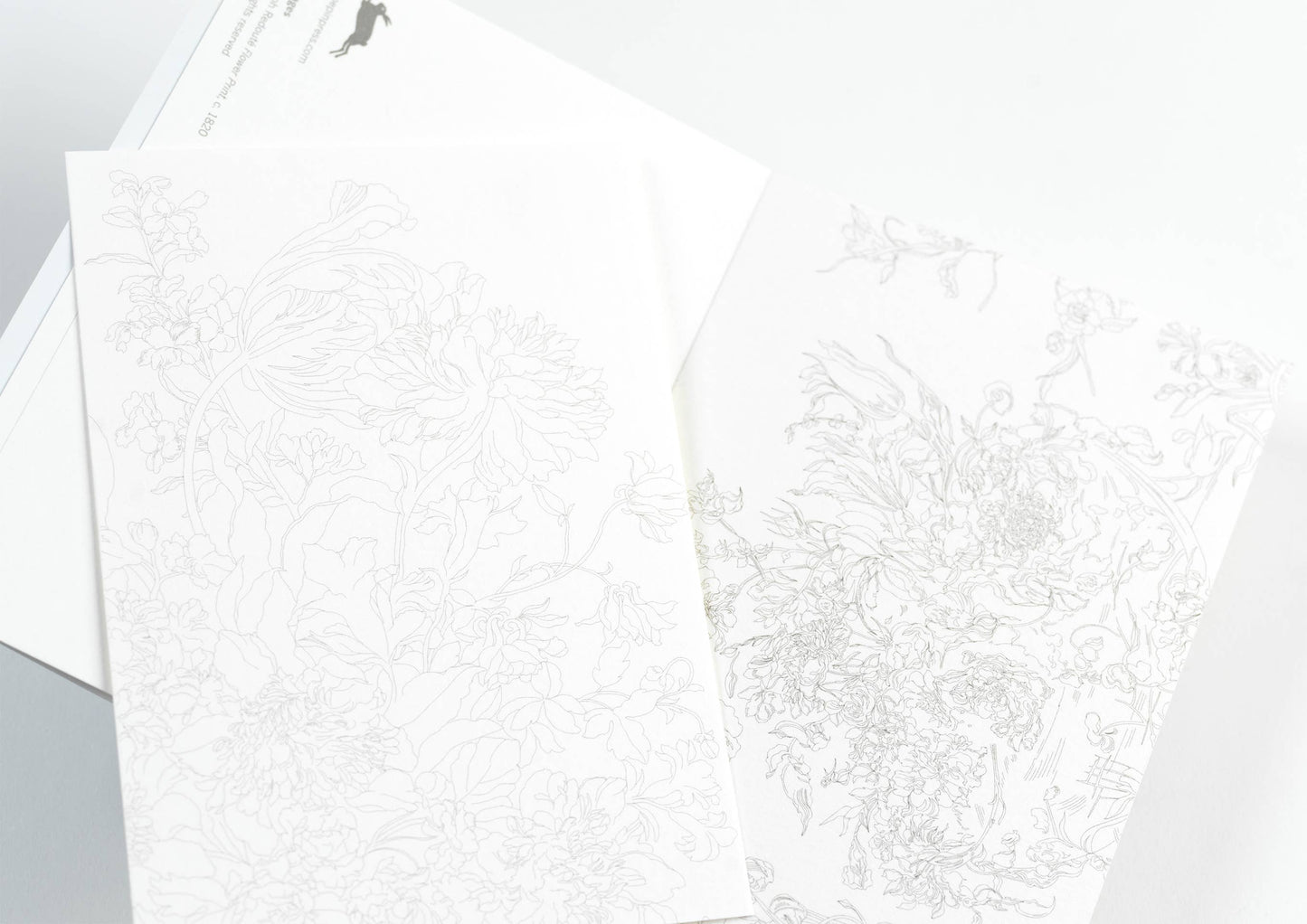 Floral Images Watercolour Postcard Book