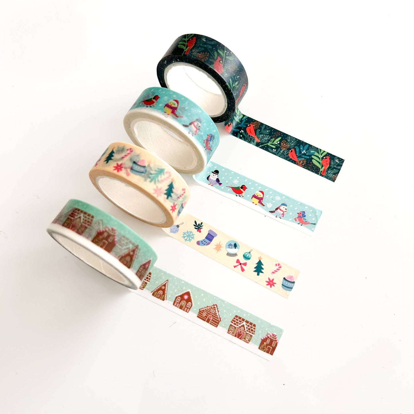 Holiday Birds Washi Tape