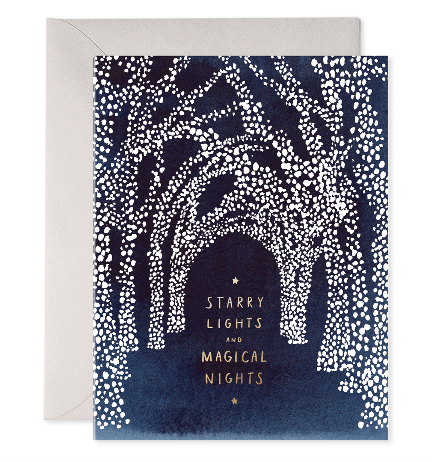 Starry Lights | Christmas Hanukkah Card