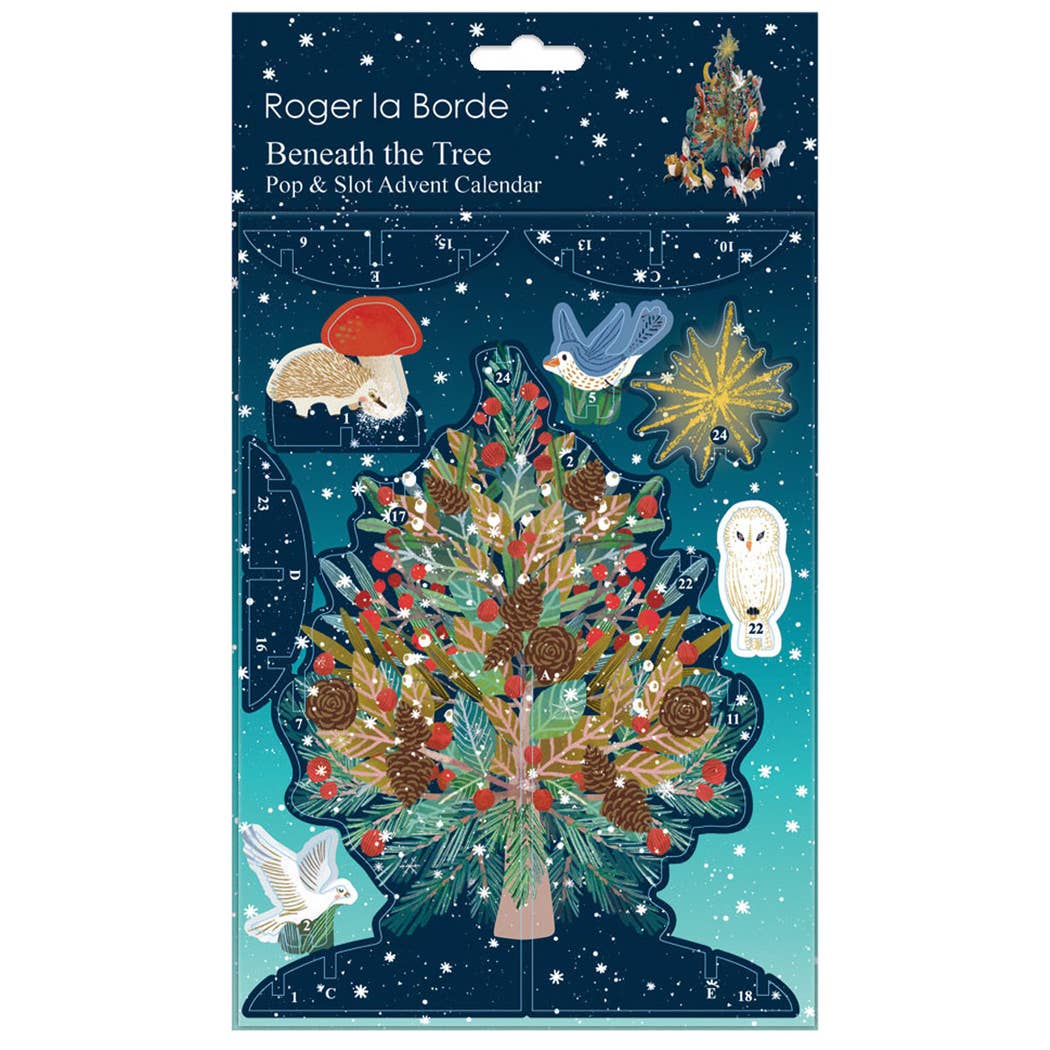 Forest Sanctuary Tree Petite Pop & Slot Advent Calendar