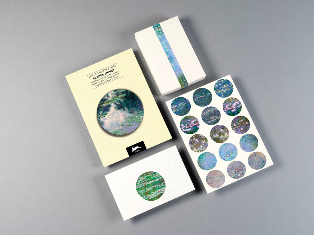 Claude Monet Label Sticker & Tape Book – The Paper Canopy