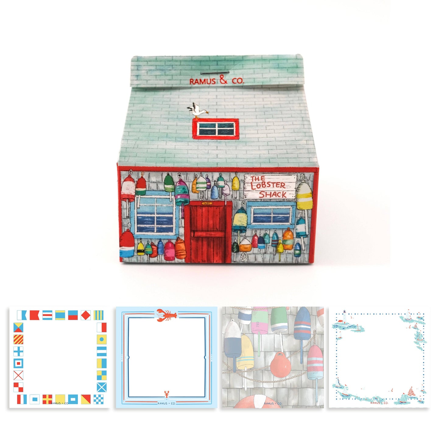Buoy Shack Note Carton
