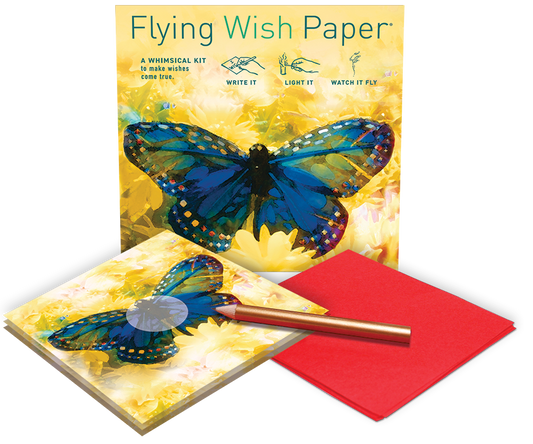 Flying Wish Paper Mini Kit - Royal Butterfly