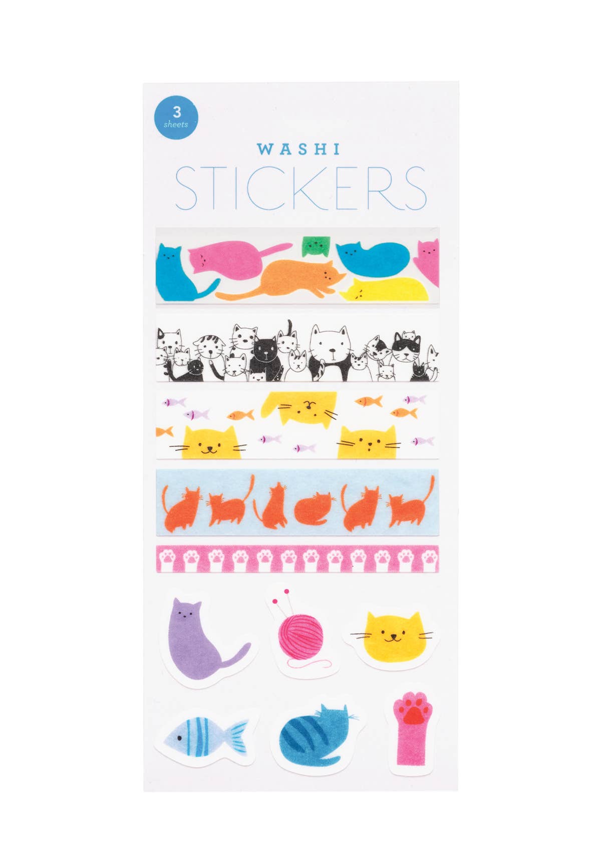 CATS WASHI STICKERS – The Paper Canopy