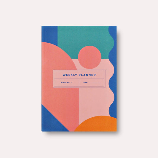Miami No. 1 Weekly Lay Flat Planner Book