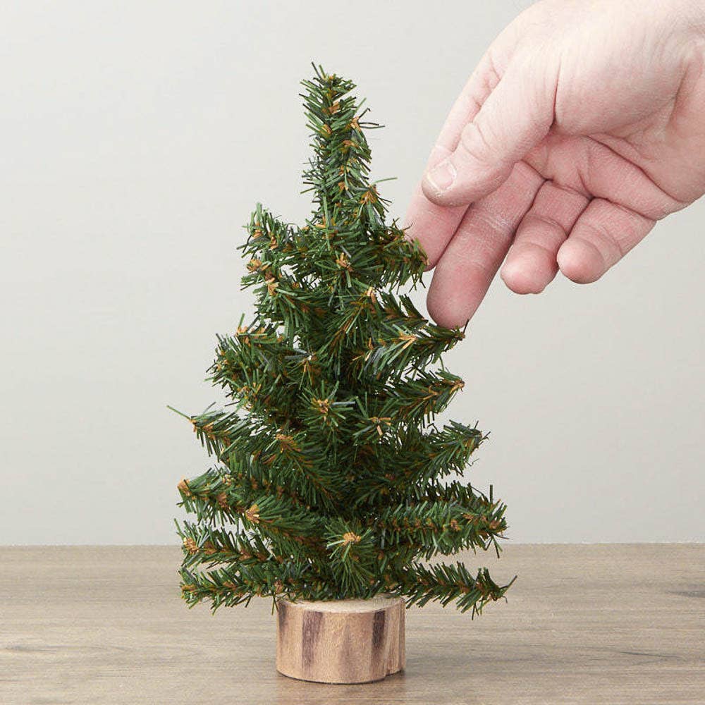 8" Small Artificial Pine Tree