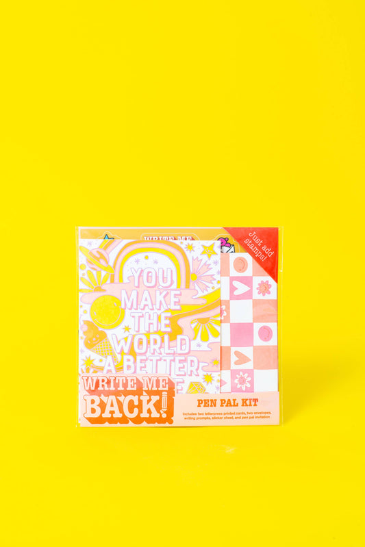 Write Me Back Pen Pal Kit - Better Place + Check