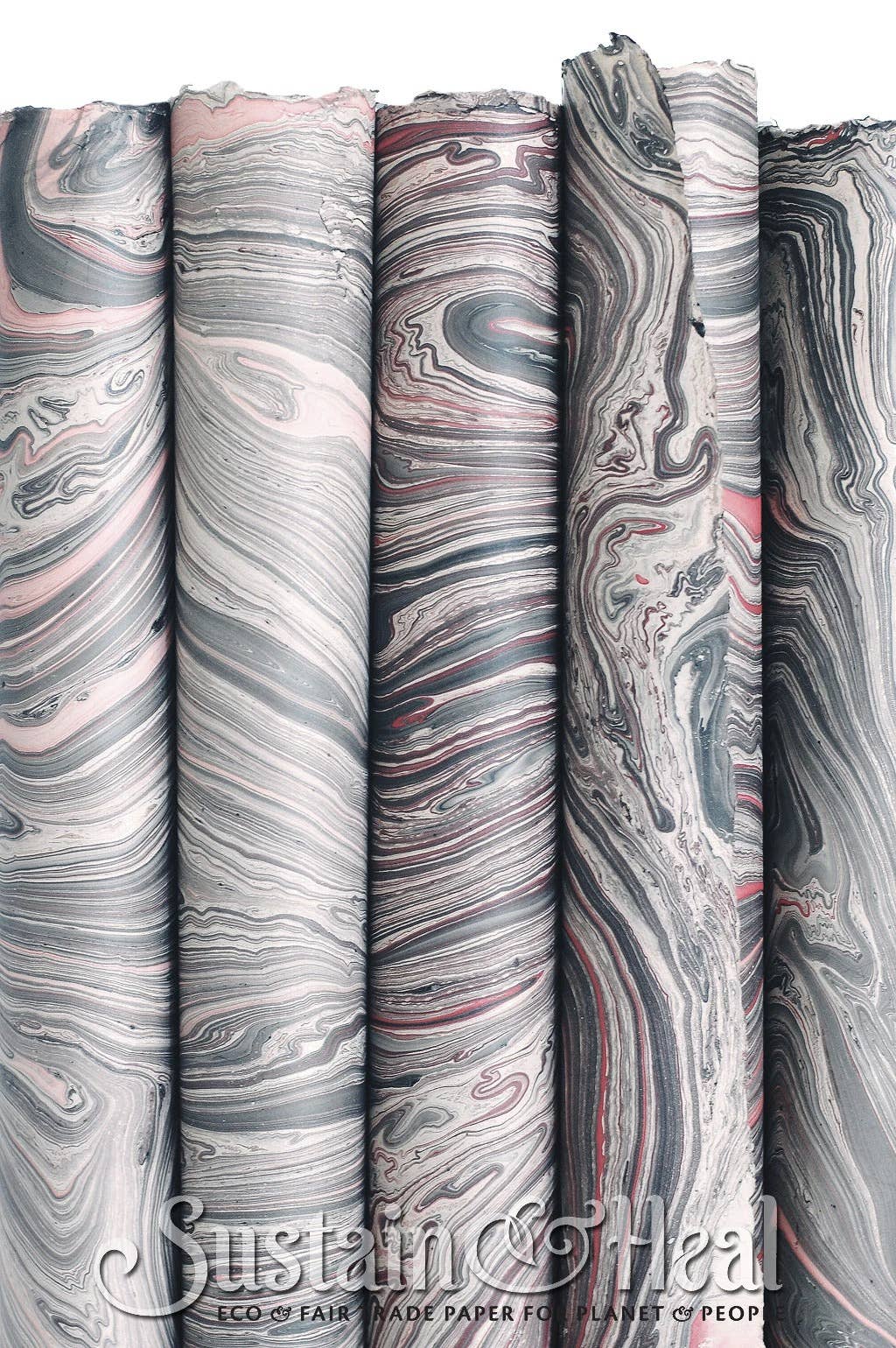 Gray and Pink Marble Sheet