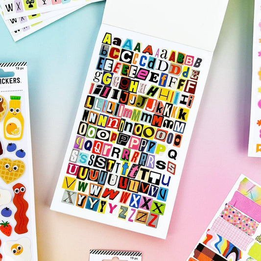 Mix & Match Junk Journal Sticker Book