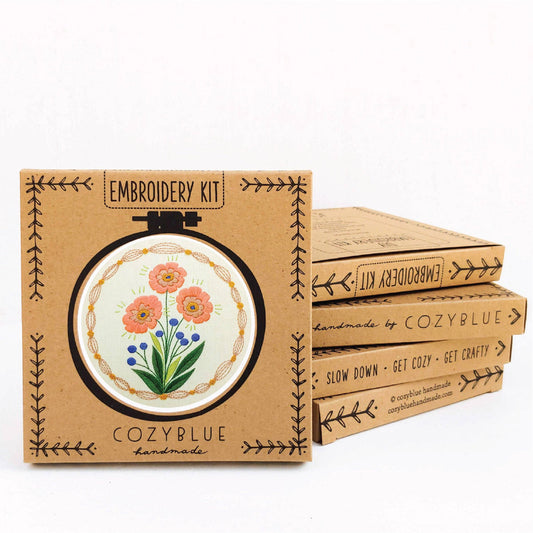 True bloom embroidery kit