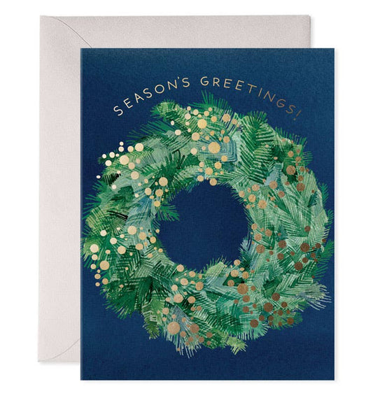 Season's Greens | Wreath Christmas Cards