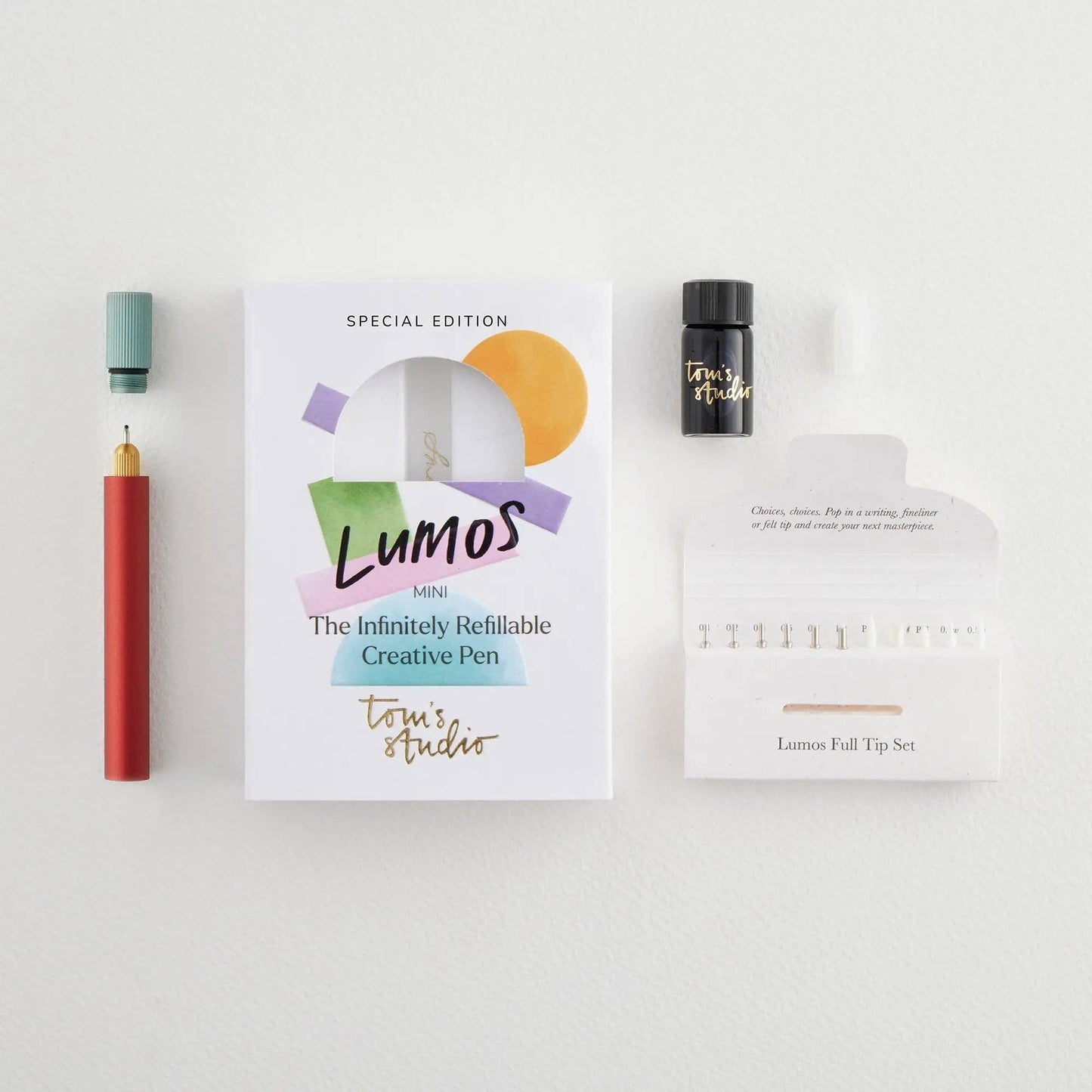 Lumos Mini - Colour Block: Cranberry - Sky Blue