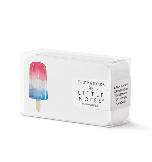 Patriotic Popsicle Little Notes® – Boxed Set of 85 Mini Note