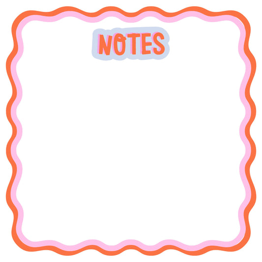 Orange Fun Notepad