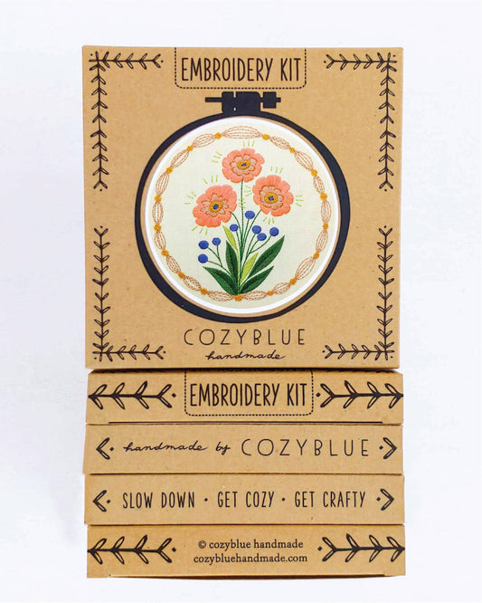 True bloom embroidery kit
