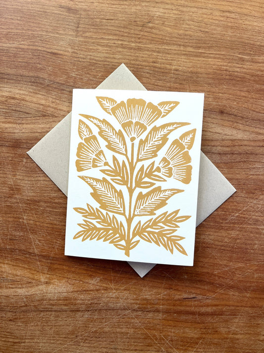 Marigold  Block Printed Boxed Set