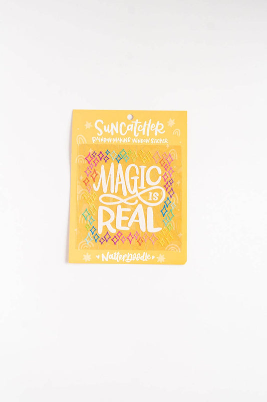 Magic Is Real – Prismatic Rainbow Suncatcher Window Decor