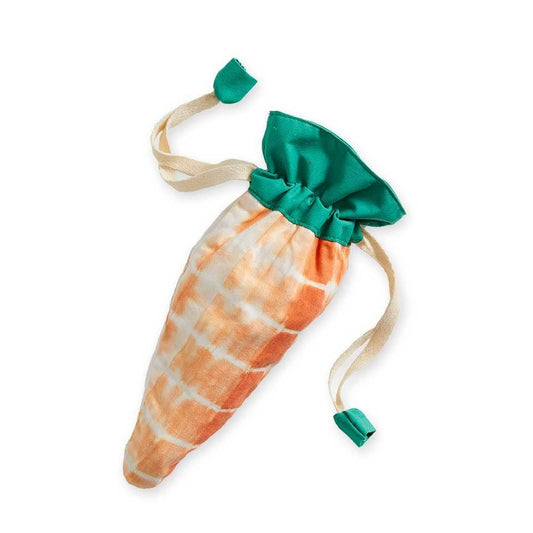 Shibori Carrot Easter Gift Bag - Small