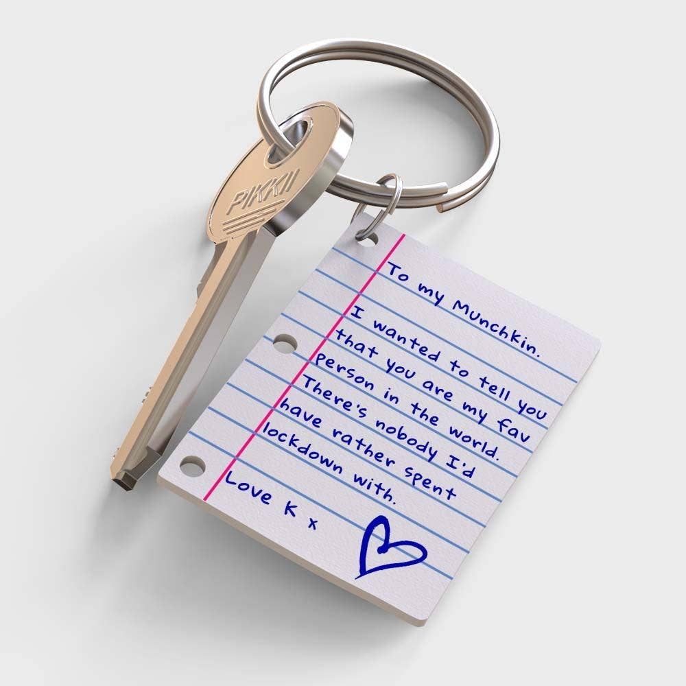 Little Letter Shrink Keyring Kit | DIY Personalized Gift