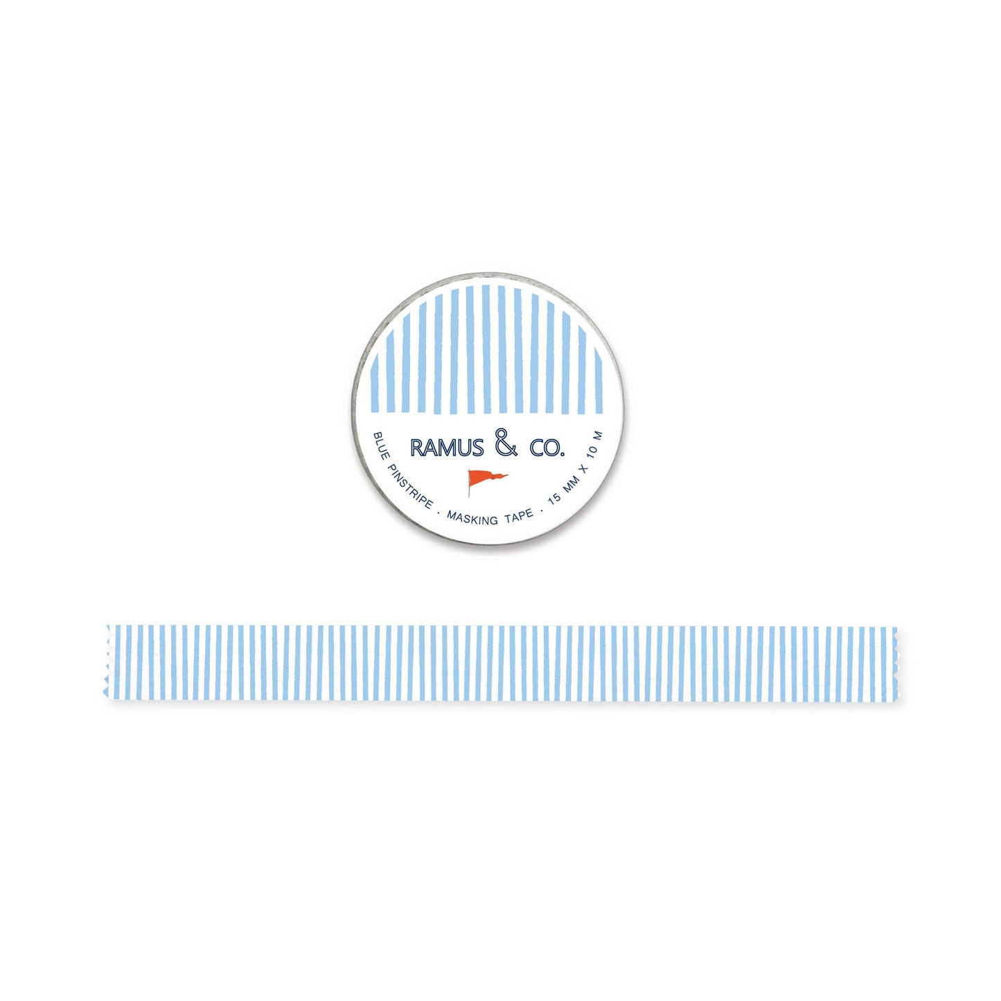 Blue Pinstripe Masking Tape