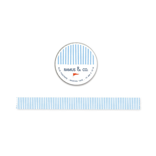 Blue Pinstripe Masking Tape