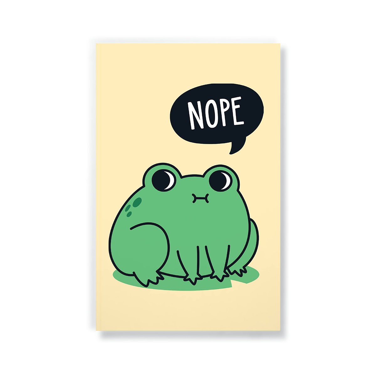 Nope Frog Classic Layflat Journal Notebook