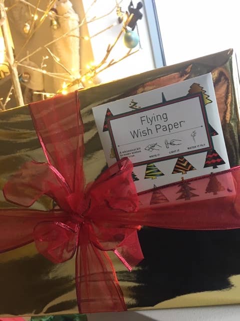 Holiday Trees Mini Flying Wish Paper
