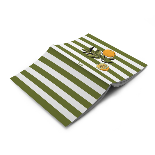 Cabana Oranges Layflat Notebook