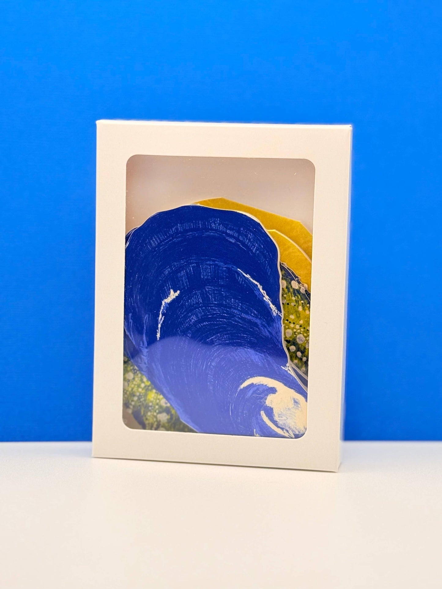 Beach Treasures Die-Cut Greeting Card Set | Set of 6