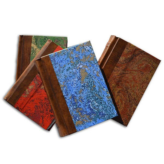 Leather & Marble Journal Book 5x7"