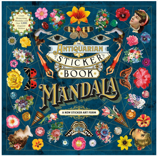 Antiquarian Mandala Sticker Book