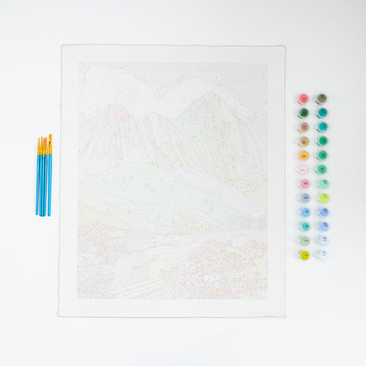 Dolomites by Hebe Studio Paint by Numbers Deluxe