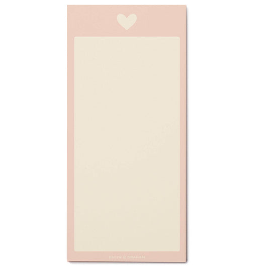 Soft Pink Heart Pad