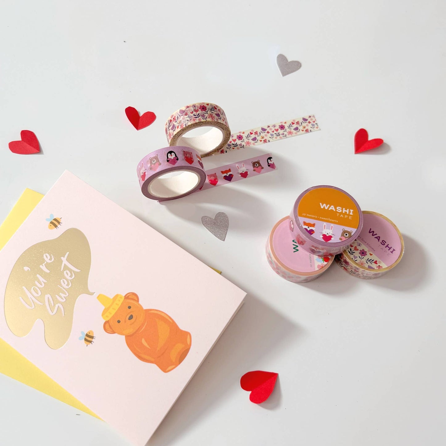 Love Blooms Washi Tape