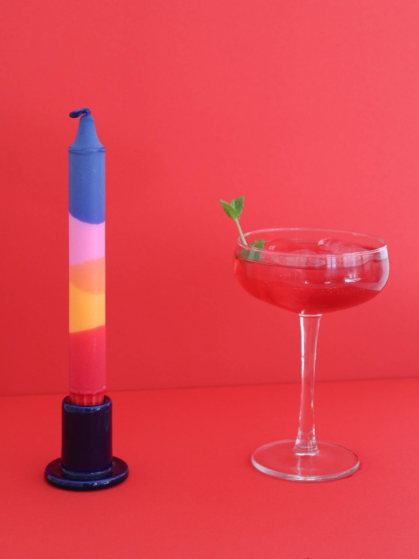 Taper candle- Summer Party / Sunrise Glow