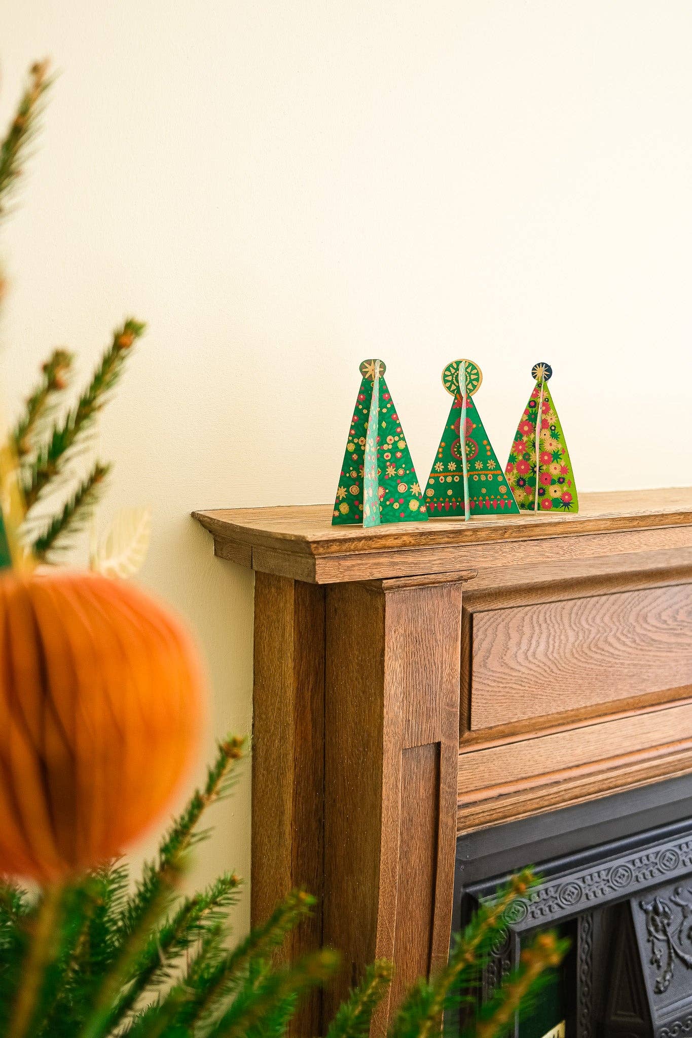 Star Tree Greeting Card