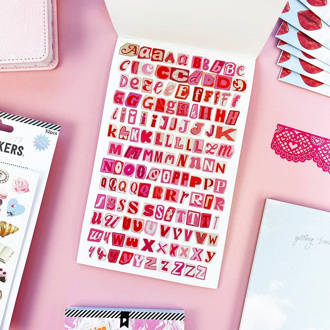 Coquette Junk Journal Sticker Book