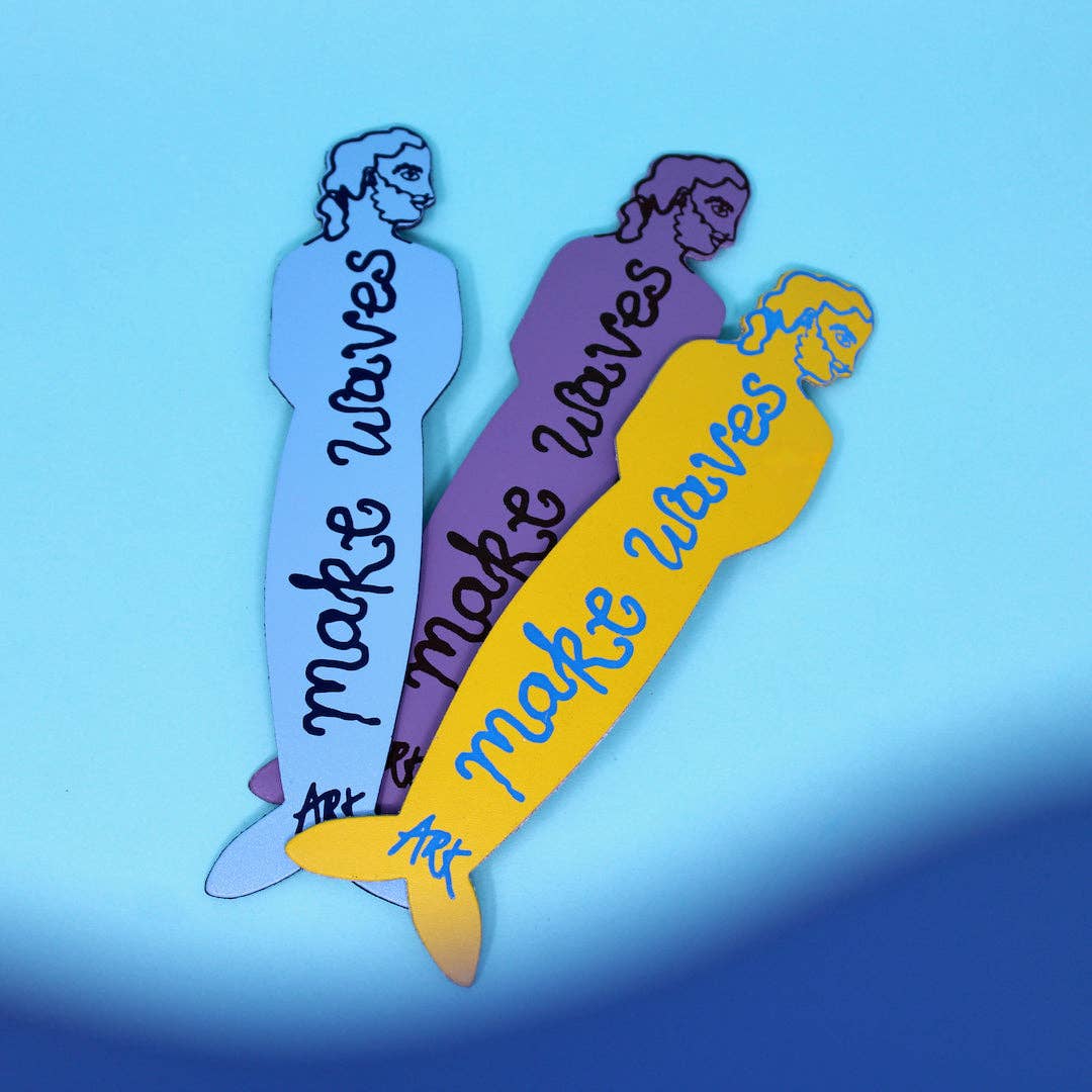 Mer-Man Bookmark: Yellow