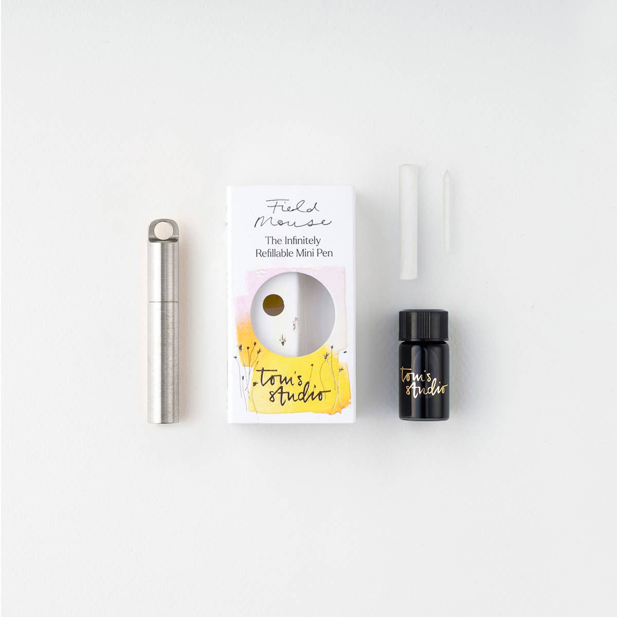The Field Mouse – refillable travel pen: Sage