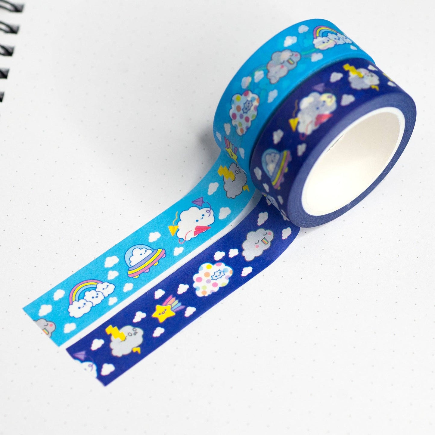 Clouds and Rainbow Washi Tape