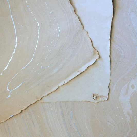 Cream and Silver Marble Sheet